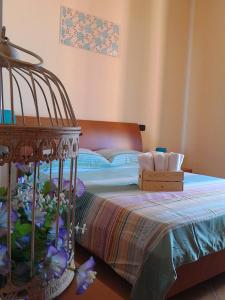 Postel nebo postele na pokoji v ubytování Bed and breakfast MieleZenzero