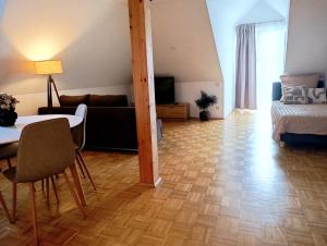 Et opholdsområde på Suite 13 Old Town