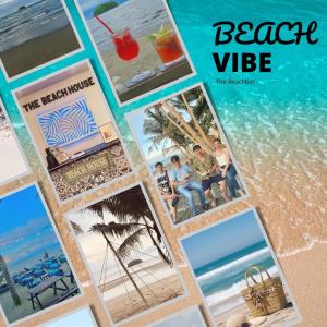 a collage of pictures of the beach at The Beach House and Bar in Roxas City