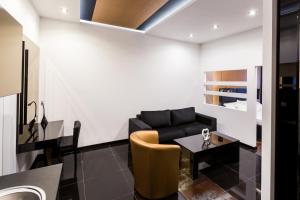 منطقة جلوس في Hotel Crystal Light