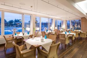 Hotel Windschur餐厅或其他用餐的地方