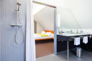 Hotel Windschur客房内的一张或多张床位