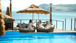 Peisaj natural din apropierea acestui camping