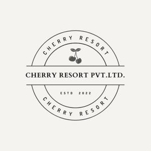 a logo for a charity resort with a pair of scissors at Cherry villa in Manamaiju