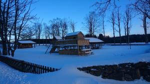 Bison Ranch v zimě