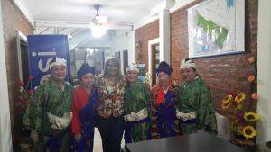 a group of people dressed up for a party at Hotel Regina in Formosa