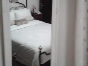 Postel nebo postele na pokoji v ubytování Hotel Dryalos