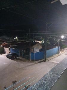 a car parked on a street at night at Kiko Schettino in Angra dos Reis