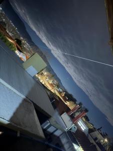 a view of the sky and clouds in the water at aura in La Falda