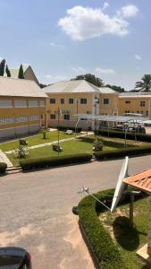 a campus with a building and a school at NBTE Hotels in Kaduna