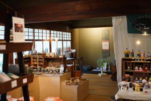 a room filled with lots of items on display at Masukichi -hostel,cafe,souvenir,guide- in Seto +120 photos