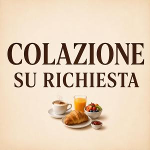 a sign that reads colombiana su ricotta with coffee and croissants at La Locanda del Voltigno in Villa Celiera