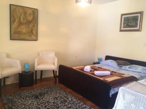 Prostor za sedenje u objektu Apartments OldTown