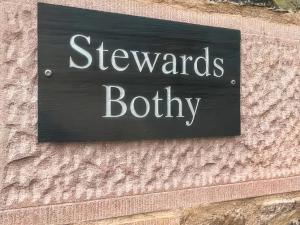 a sign on the side of a building that reads stewlordsbury at Stewards Bothy - Uk48303 in Berwick-Upon-Tweed +2 photos
