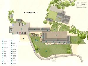 a site plan of the martinez mall at Henrys Haunt-Rxx8 in Stanton in Peak