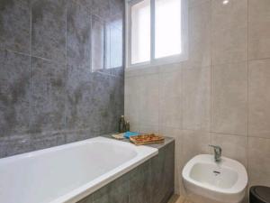 Kúpeľňa v ubytovaní Apartamento Playamar