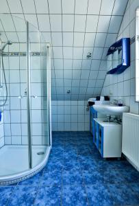 Phòng tắm tại Ferienhaus Kottmann