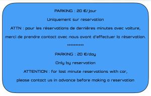 a screenshot of a cell phone with a text box at Hotel Villa Rose in Nice