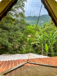a view from the roof of a house at Chale do Índio - Ilha Grande in Angra dos Reis