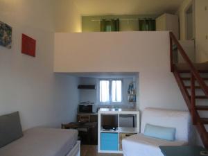 A kitchen or kitchenette at Theodosia Studios