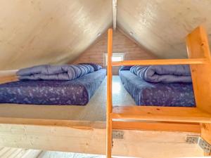 a couple of bunk beds in a room at Bleu Dream in Ellemeet +21 photos