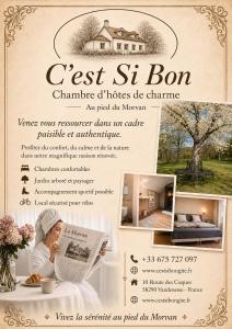 a flyer for the cost st son championship of houses de chine at C'est Si Bon in Vandenesse