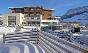 Hotel Ciasa Soleil v zimě