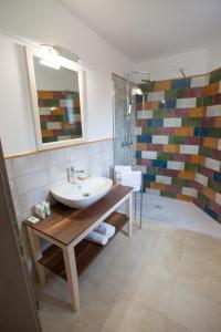 Koupelna v ubytování Casa Krasna Gourmet Boutique Hotel