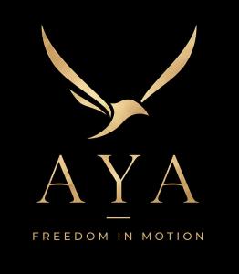 aiya freedom in motion logo with a bird at AYA Stay in Andoharanofotsy