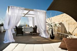 Area soggiorno di Champagne suites
