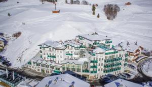 Hotel Jennys Schlössl v zimě