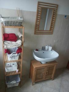 A bathroom at Gaietta