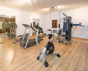 Fitness centrum a/nebo fitness zařízení v ubytování Villa Buscastells