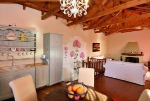 Η κουζίνα ή μικρή κουζίνα στο Villa Ortansia Milies Pilion +20 φωτογραφίες