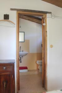 Koupelna v ubytování Casa Cucuzzolo