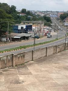 a view of a road and a street with cars at Engelbert Beyer Centre in Ibadan +1 photo