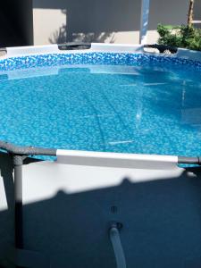 a close up of a swimming pool at Villa Morena in Mursi