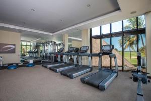 Fitnes oz. oprema za telovadbo v nastanitvi Anahita Golf & Spa Resort