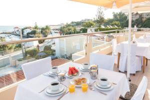 Balkón nebo terasa v ubytování Porto Alegre Hotel