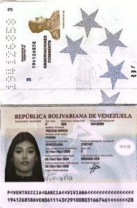 a passport with a picture of a woman on it at Wayanad Villa in Wayanad