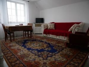 Χώρος καθιστικού στο Casa Cu Pridvor
