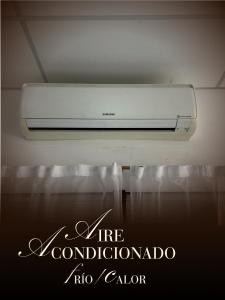 a fire monitor on the ceiling of a room at Hotel Andino in La Rioja