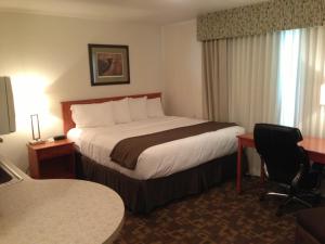 Postel nebo postele na pokoji v ubytování Alaska's Select Inn Wasilla