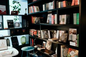 Biblioteket på hotellet