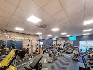 a gym with treadmills and machines in it at The Knott - Uk49161 in Silverdale