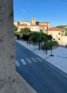 an empty street in a city with buildings at B&B Don Nicola in Bonefro