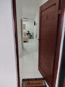 a door leading to a hallway with a room at Alojamiento Ruta 51 in La Banda
