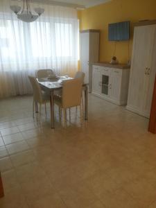 Kuchyňa alebo kuchynka v ubytovaní Szinva Apartman Miskolc