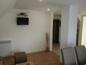 Televisyen dan/atau pusat hiburan di Apartments Sven
