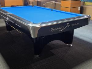 a pool table sitting on top of a floor at Konstanzer 3 - Spacious 2-Room Apt - Iulius Mall in Iaşi +7 photos